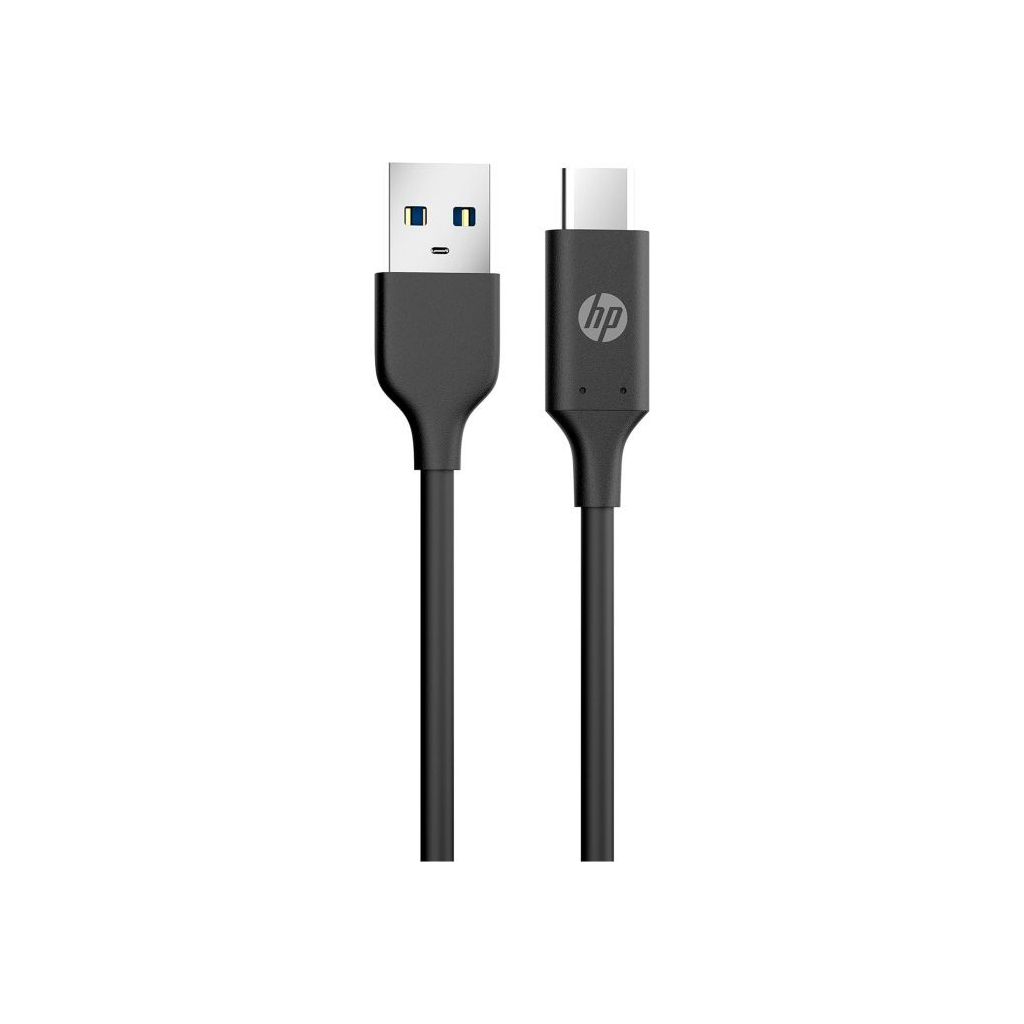 Дата кабель USB 2.0 AM to USB-C 3A 2.0m HP (HP_DHC-TC111BM-2M) - фото 1