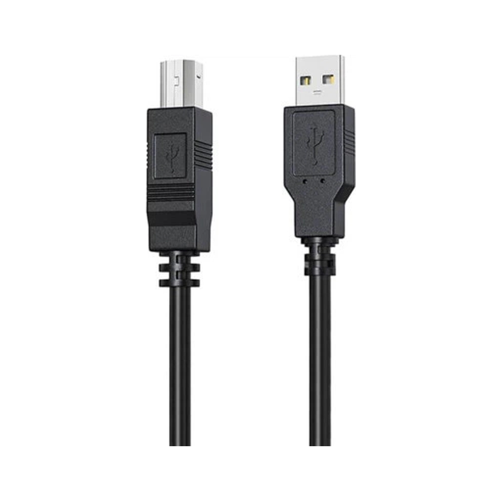 Кабель для принтера USB 2.0 AM/BM 2.0m HP (HP_DHC-PT100-2M) - фото 1