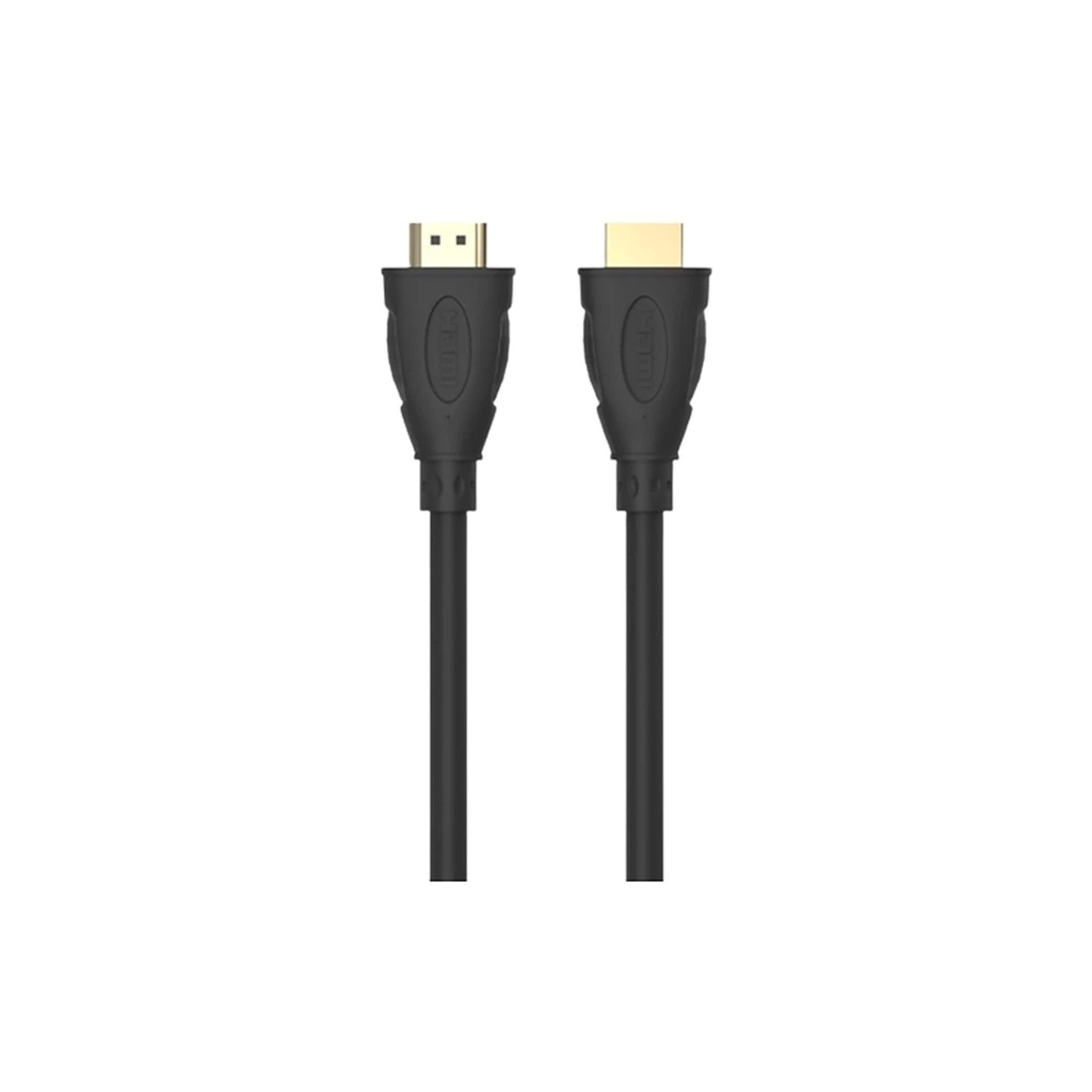 Кабель мультимедійний HDMI M to HDMI M 1.0m V2.1 8K60Hz HP (HP_DHC-HD02-01M) - фото 1