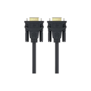 Кабель мультимедійний VGA M to VGA M 1.0m 1080p60Hz black HP (HP_DHC-VG100-1M) - фото 1