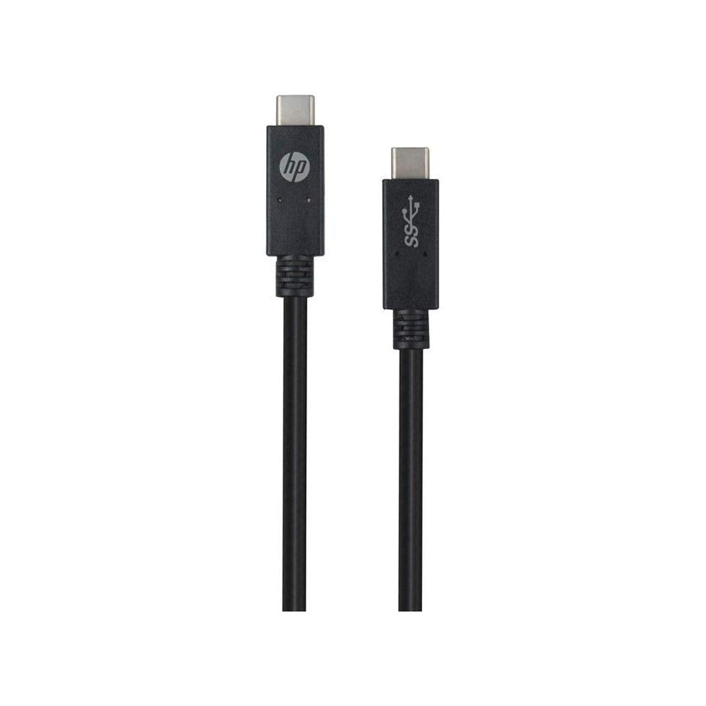 Дата кабель USB-C to USB-C 2.0m 3A 60W HP (HP_DHC-TC112-2M) - фото 1