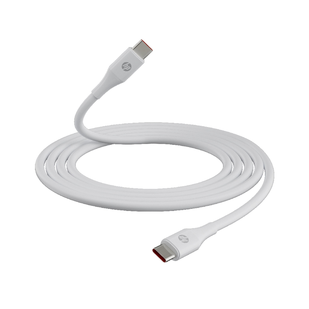Дата кабель USB-C to USB-C 2.0m 3A 60W HP (HP_DHC-TC112G-2M) - фото 1