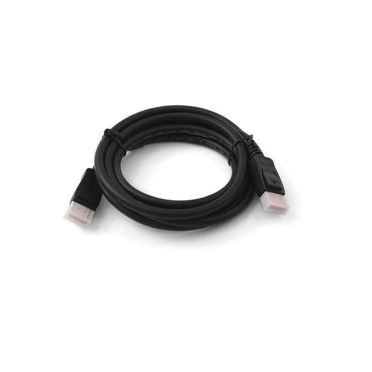 Кабель мультимедійний DisplayPort M to DisplayPort M 1.0m V1.2 4K60Hz black HP (HP_DHC-DP01-1M) - фото 4