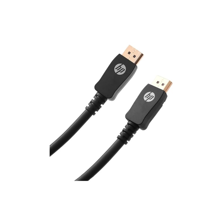 Кабель мультимедійний DisplayPort M to DisplayPort M 2.0m V1.2 4K60Hz black HP (HP_DHC-DP01-2M) - фото 3