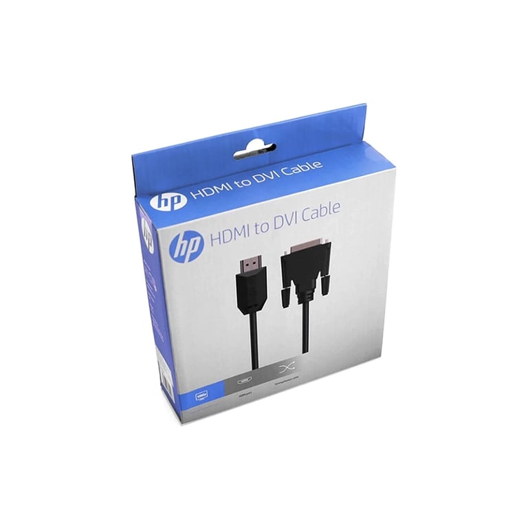 Кабель мультимедійний HDMI M to DVI M 2.0m 4K60Hz HP (HP_DHC-HD05-02M) - фото 3