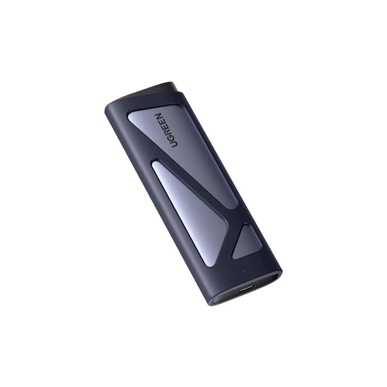 Кишеня зовнішня Ugreen USB 3.2 Gen 2 to M.2 NVMe/SATA 10Gbps UASP TRIM CM767 gray (15813) - фото 1