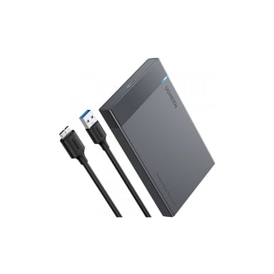 Кишеня зовнішня Ugreen USB 3.0 to M.2 SATA SSD US221 black (30848) - фото 1
