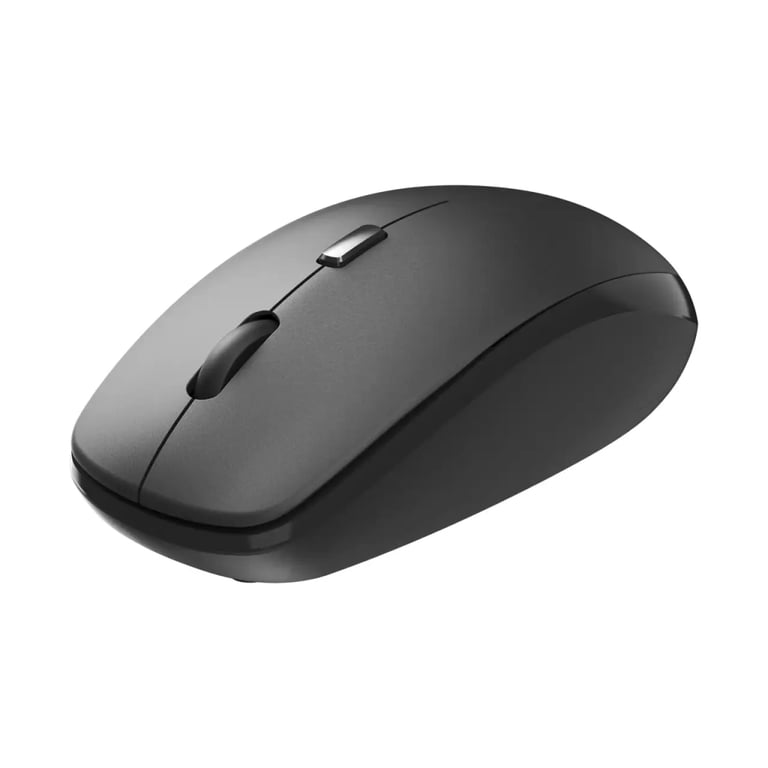 Мишка Meetion BTM100 Wireless/Bluetooth/USB Black (MT-BTM100-A) - фото 2