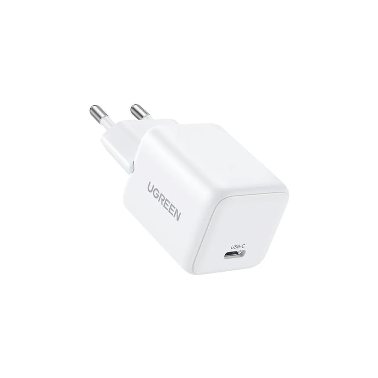 Зарядний пристрій Ugreen USB-C PD20W GaN X512 white (55554) - фото 2