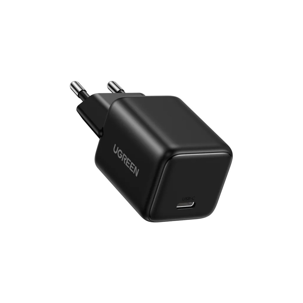 Зарядний пристрій Ugreen USB-C PD20W GaN X512 black (55553) - фото 2 Зарядний пристрій Ugreen USB-C PD20W GaN X512 black (55553) - фото 2