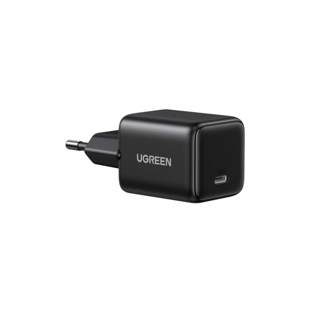 Зарядний пристрій Ugreen USB-C PD20W GaN X512 black (55553) - фото 3 Зарядний пристрій Ugreen USB-C PD20W GaN X512 black (55553) - фото 3