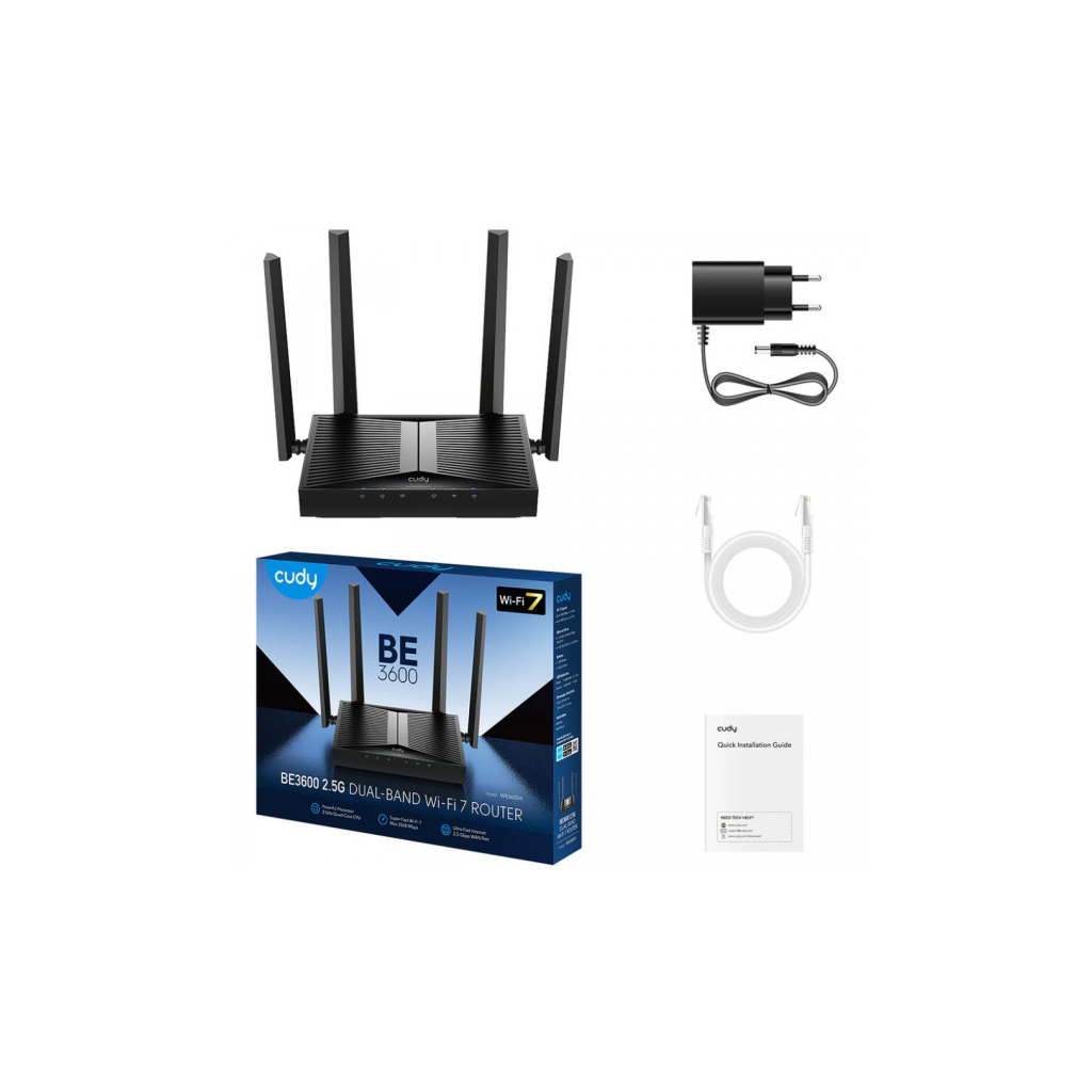 Маршрутизатор Cudy WR3600E - фото 3 Маршрутизатор Cudy WR3600E - фото 3