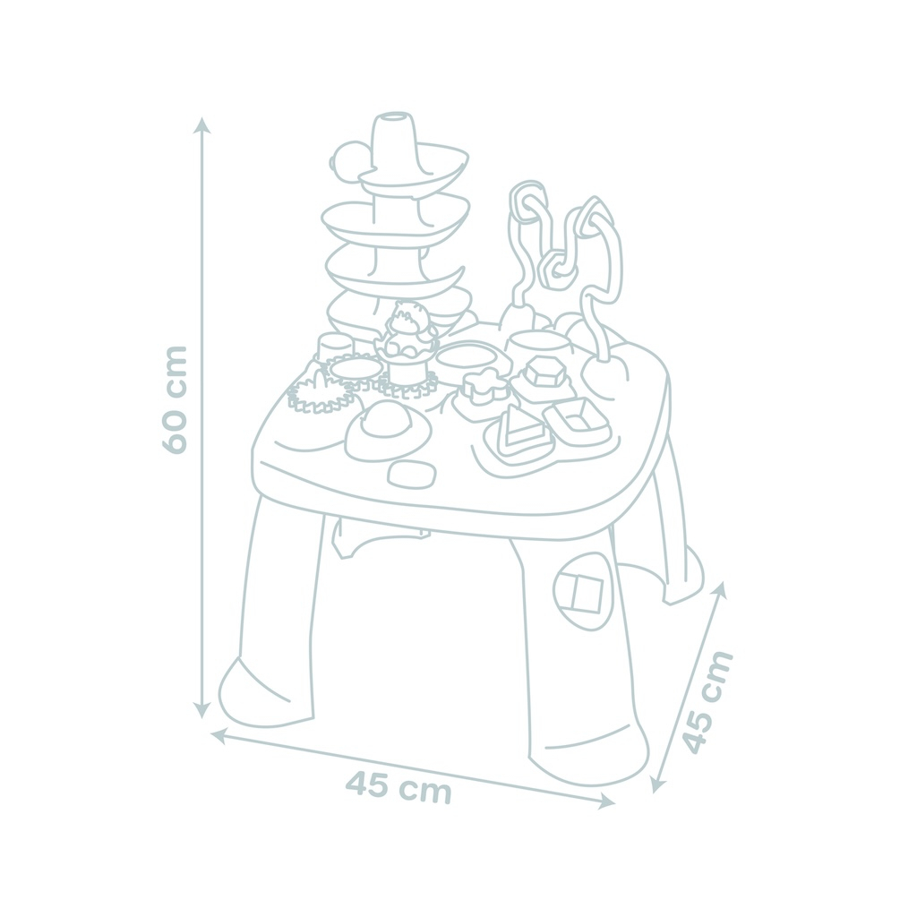 Ігровий розвиваючий центр Smoby Little Активний розвиток (7600140320) - фото 3 Ігровий розвиваючий центр Smoby Little Активний розвиток (7600140320) - фото 3