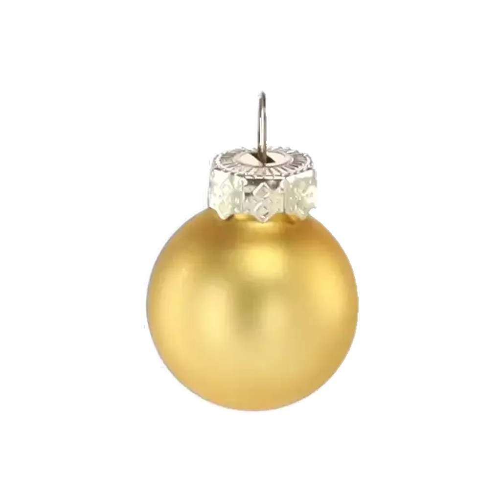 Ялинкова іграшка Chomik скляні кульки 24 шт, 2,5 см, золотисті (5900779882126_1) - фото 2 Ялинкова іграшка Chomik скляні кульки 24 шт, 2,5 см, золотисті (5900779882126_1) - фото 2
