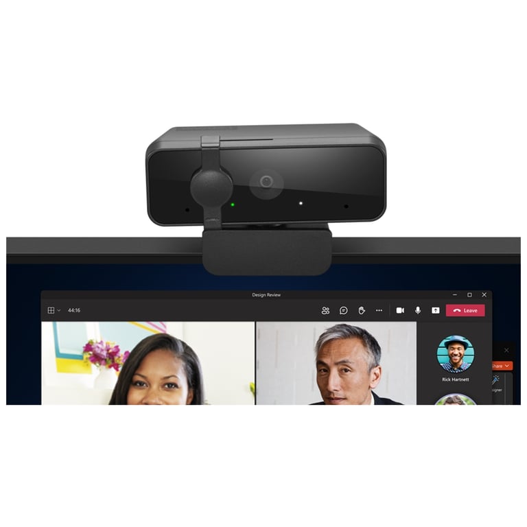 Веб-камера Lenovo Essential FHD Gen2 Black (4XC1S15018) - фото 6