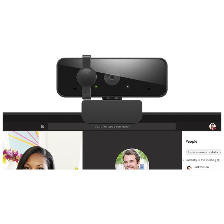 Веб-камера Lenovo Essential FHD Gen2 Black (4XC1S15018) - фото 7