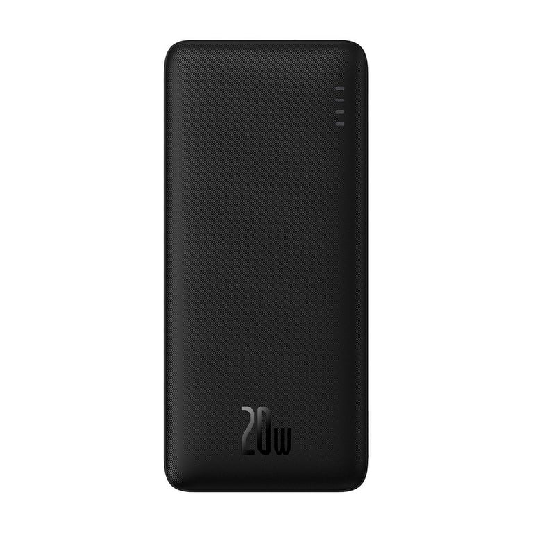 Батарея універсальна Baseus Airpow 20000mAh 20W PD/3.0, QC/3.0, black (P10022804113-00) - фото 1