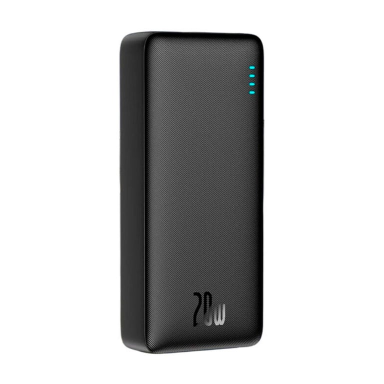 Батарея універсальна Baseus Airpow 20000mAh 20W PD/3.0, QC/3.0, black (P10022804113-00) - фото 2