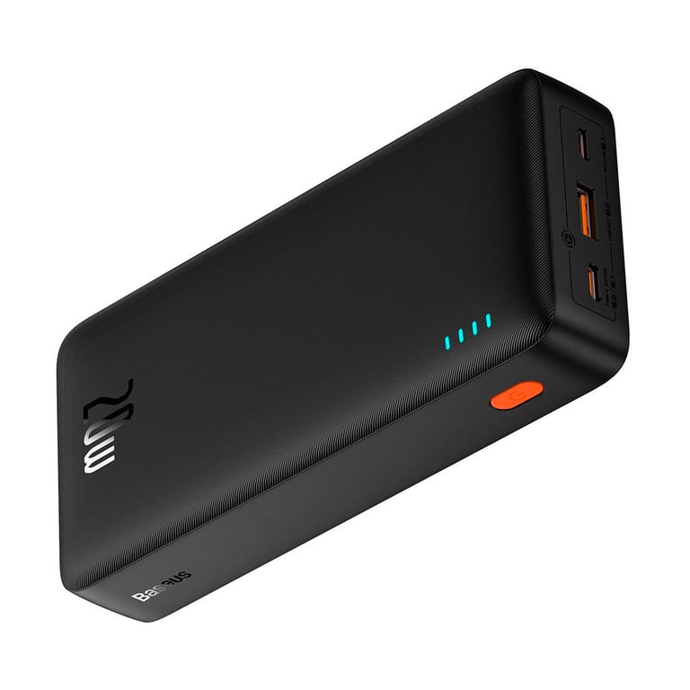 Батарея універсальна Baseus Airpow 20000mAh 20W PD/3.0, QC/3.0, black (P10022804113-00) - фото 3