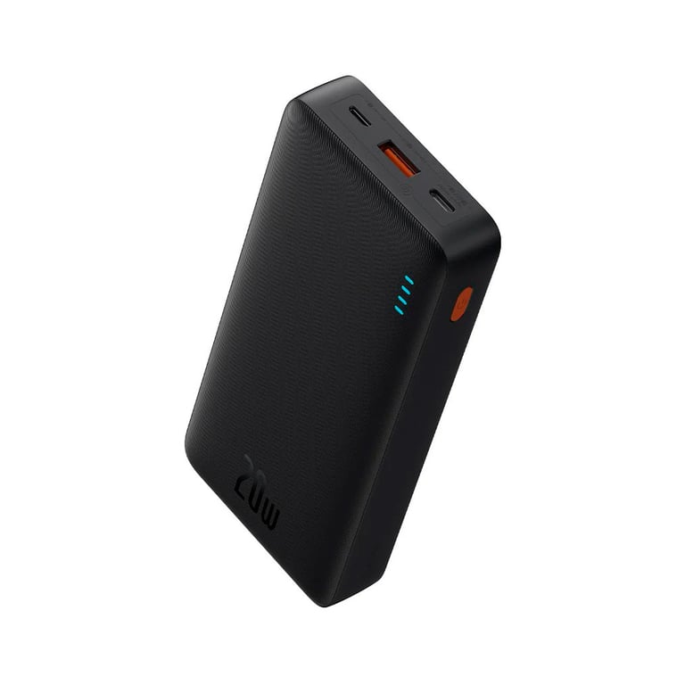 Батарея універсальна Baseus Airpow 20000mAh 20W PD/3.0, QC/3.0, black (P10022804113-00) - фото 5