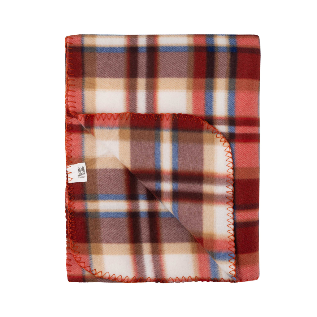 Плед Ardesto Fleece 100% поліестер, клітинка, біло-коричневий 130х160 см (ART0720PB) - фото 4 Плед Ardesto Fleece 100% поліестер, клітинка, біло-коричневий 130х160 см (ART0720PB) - фото 4