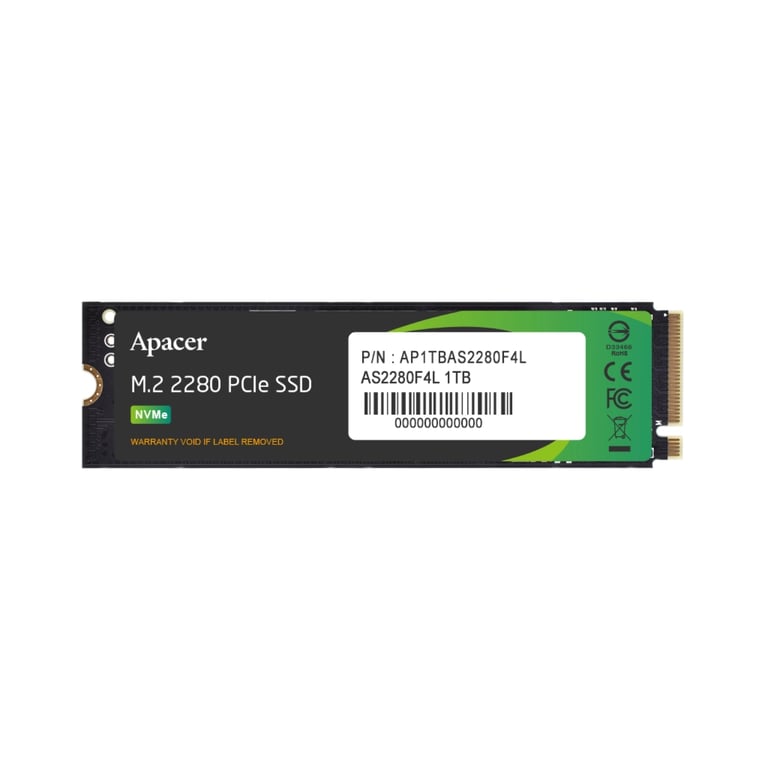 Накопичувач SSD M.2 2280 1TB Apacer (AP1TBAS2280F4L-1)