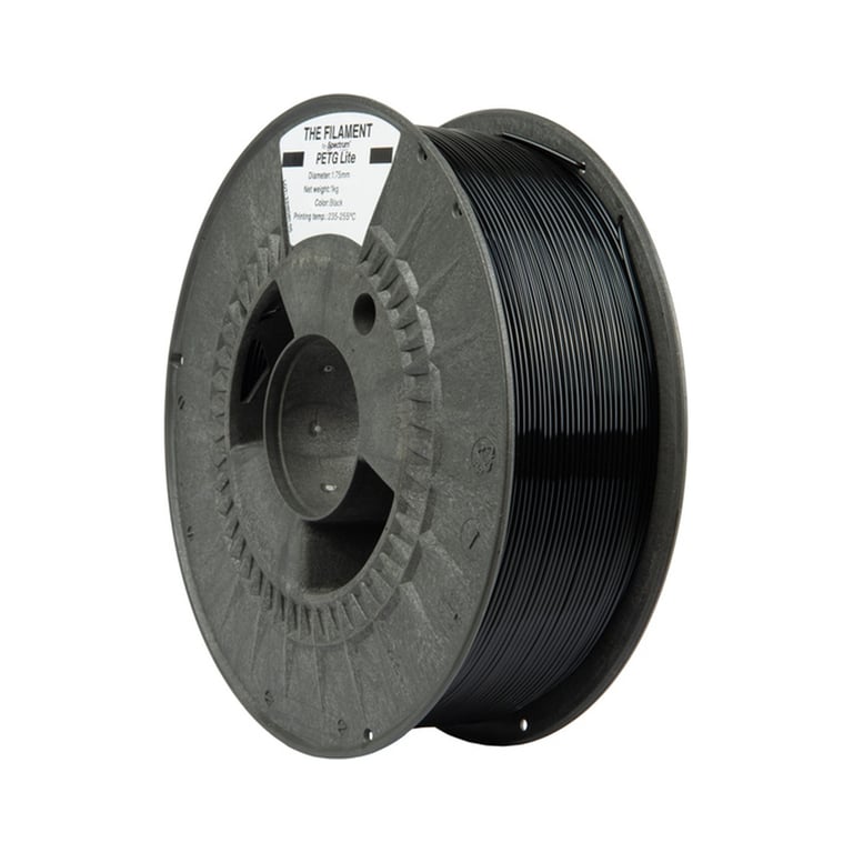 Пластик для 3D-принтера The Filament PETG Lite 1.75mm 1kg BLACK (TF-24245) - фото 1