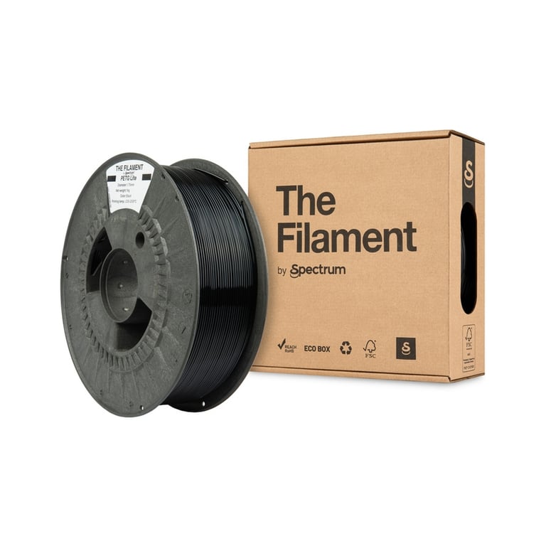 Пластик для 3D-принтера The Filament PETG Lite 1.75mm 1kg BLACK (TF-24245) - фото 3