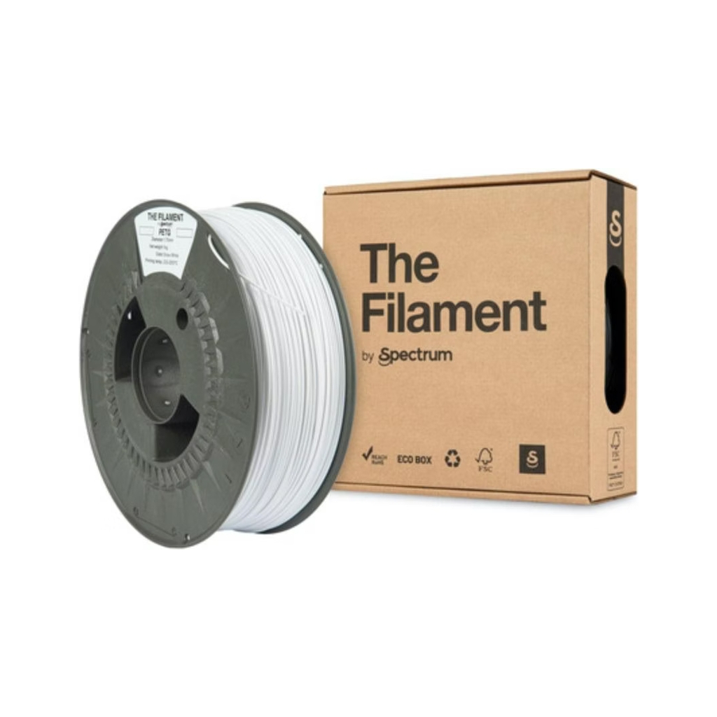 Пластик для 3D-принтера The Filament PETG 1.75mm SNOW WHITE 1kg (TF-24016) - фото 3 Пластик для 3D-принтера The Filament PETG 1.75mm SNOW WHITE 1kg (TF-24016) - фото 3