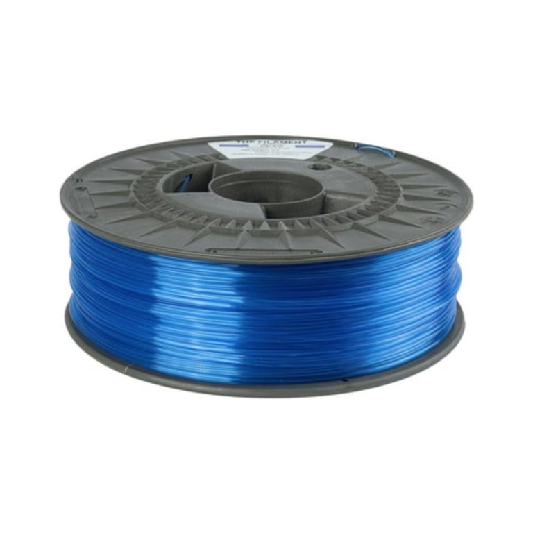 Пластик для 3D-принтера The Filament PETG 1.75mm TRANSPARENT BLUE 1kg (TF-24027) - фото 2
