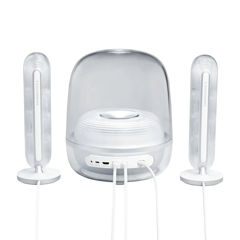 Акустична система Harman Kardon SoundSticks 5 White (HKSOUNDSTK5WEP) - фото 3