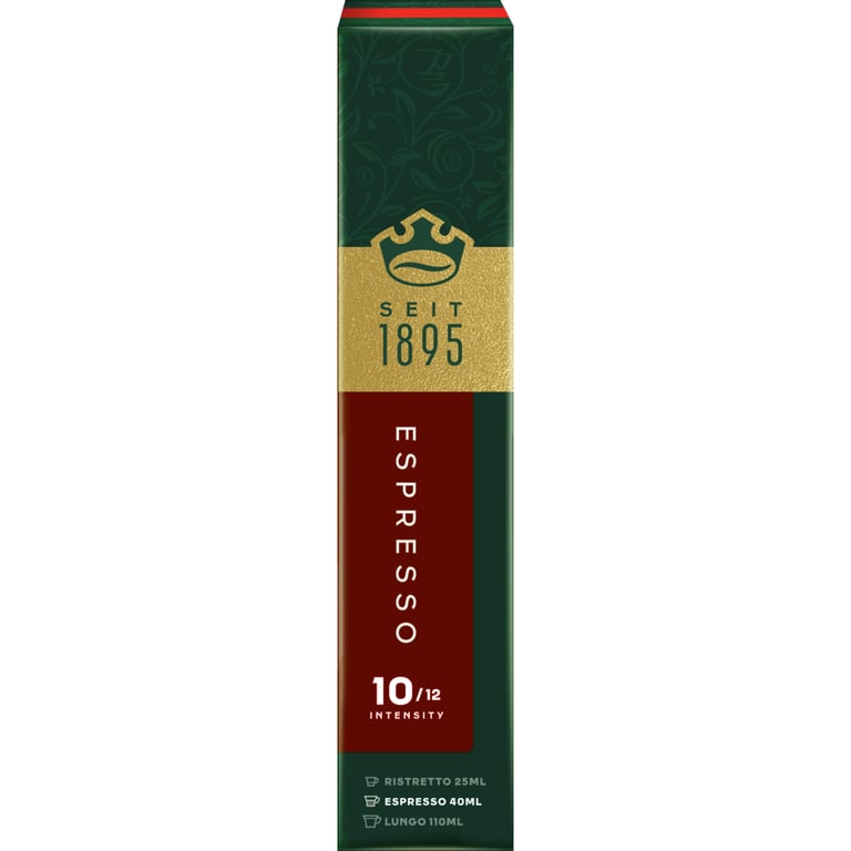 Кава Jacobs Espresso 10 Intenso в капсулах сумісні з Nespresso 10 шт (8711000371183) - фото 2