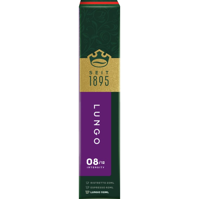 Кава Jacobs Lungo 8 Intenso в капсулах сумісні з Nespresso 10 шт (8711000371244) - фото 3