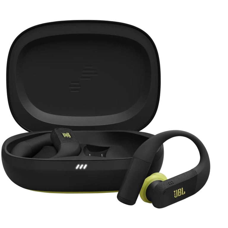 Навушники JBL Endurance Peak 4 Black/Lime (JBLENDUPEAK4BLKL) - фото 1