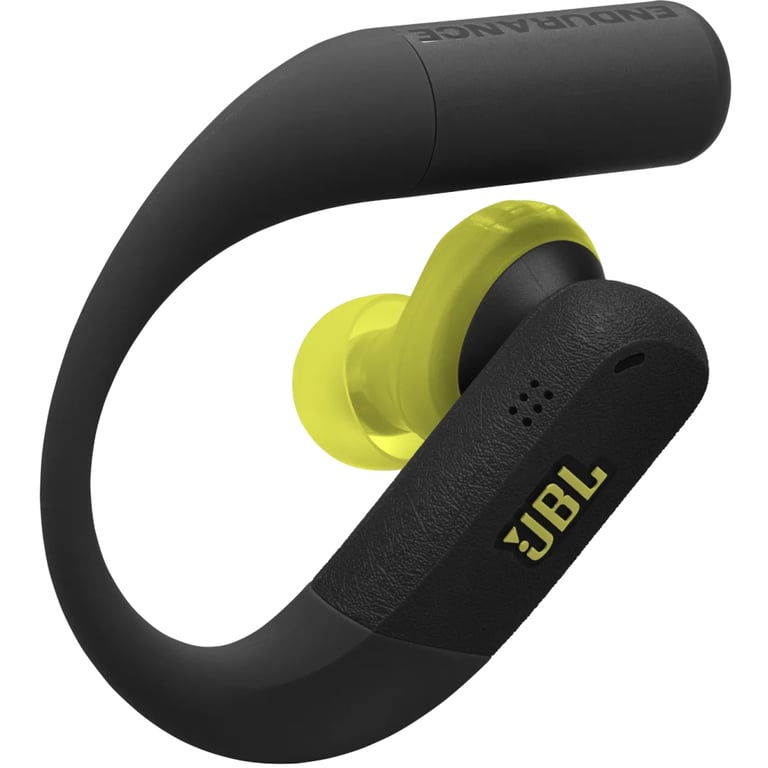 Навушники JBL Endurance Peak 4 Black/Lime (JBLENDUPEAK4BLKL) - фото 5