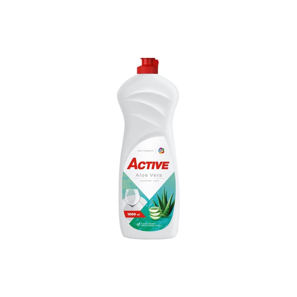 Засіб для ручного миття посуду Active PR Dishwashing Aloe Vera 1 л (4820196011217) - фото 1 Засіб для ручного миття посуду Active PR Dishwashing Aloe Vera 1 л (4820196011217) - фото 1