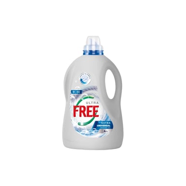 Гель для прання Free Extra Universal З ароматом свіжості 4 л (4820196011408) - фото 1