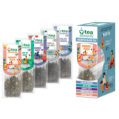 Чай Tea Moments Assorted Black tea 15х2.2 г (tm.05037) - фото 1