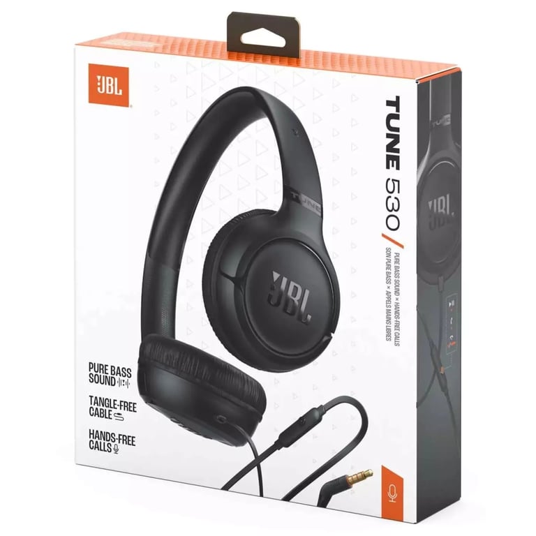 Навушники JBL Tune 530 Black (JBLT530BLK) - фото 10
