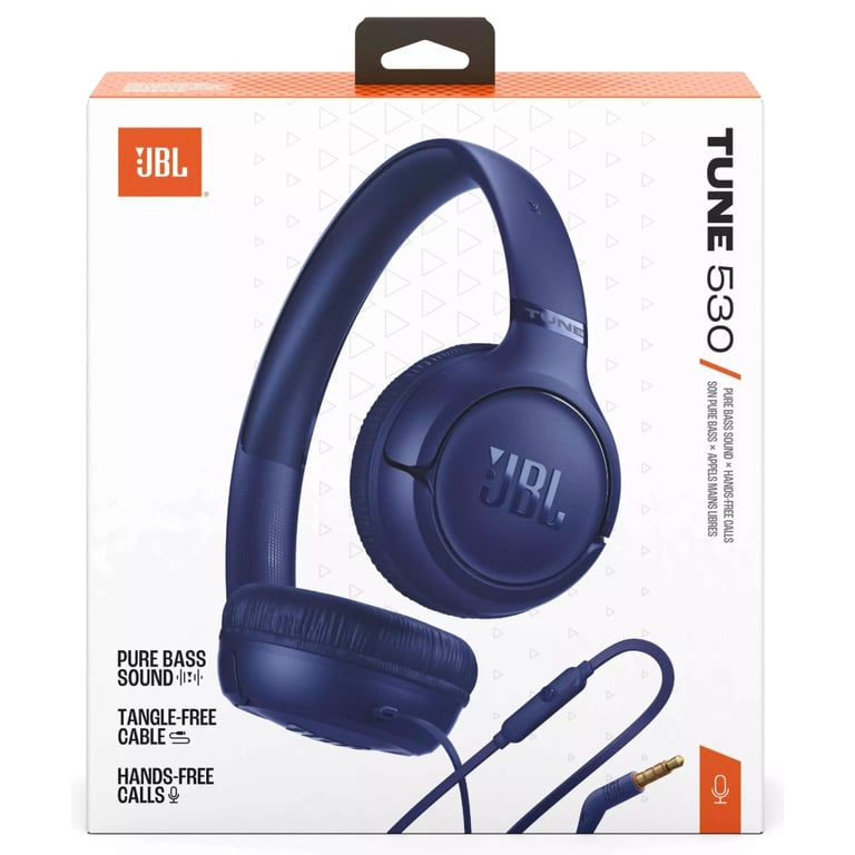 Навушники JBL Tune 530 Blue (JBLT530BLU) - фото 9