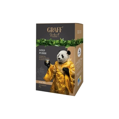 Чай Graff Gold Puer з мандарином листовий 80 г (gr.11907) - фото 1