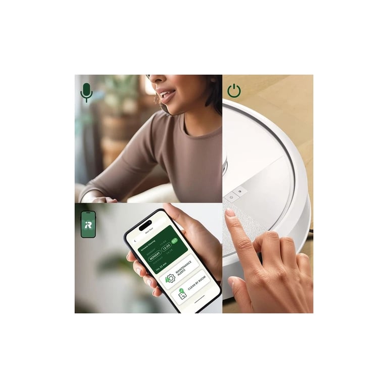 Пилосос iRobot Roomba Combo 105 (White) (y311240) - фото 4