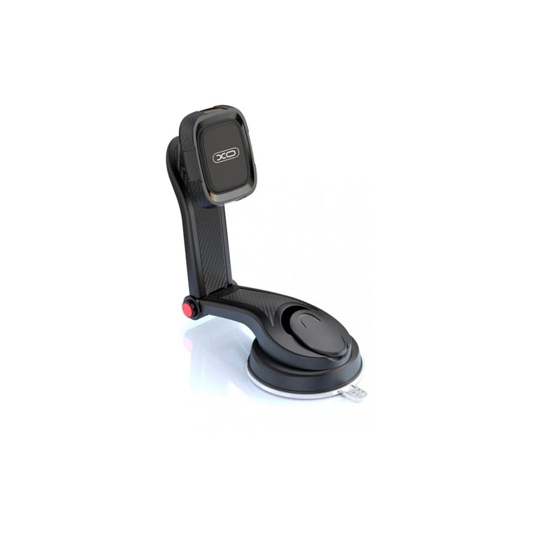 Універсальний автотримач XO C106 Dashboard suction cup adjustable magnetic Phone holder Black (6920680830343) - фото 2