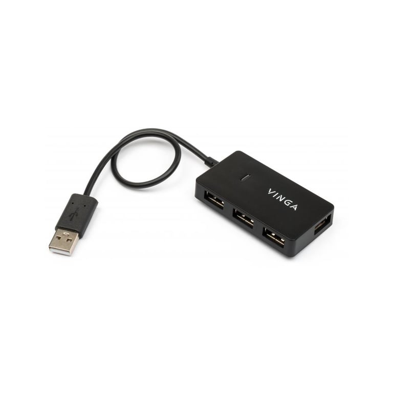 Концентратор Vinga USB2.0 to 4*USB2.0 HUB (VHA2A4N) - фото 2