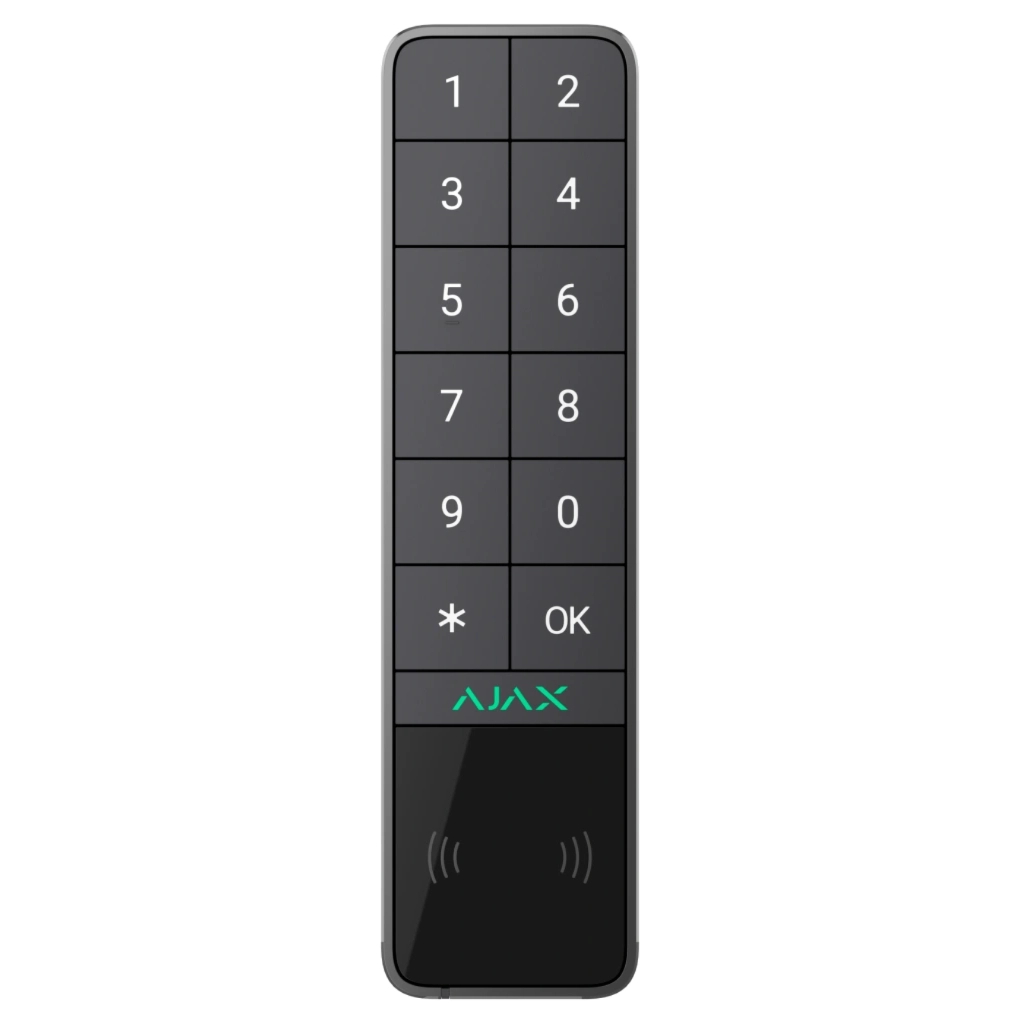 Клавіатура до охоронної системи Ajax Keypad Outdoor graphite