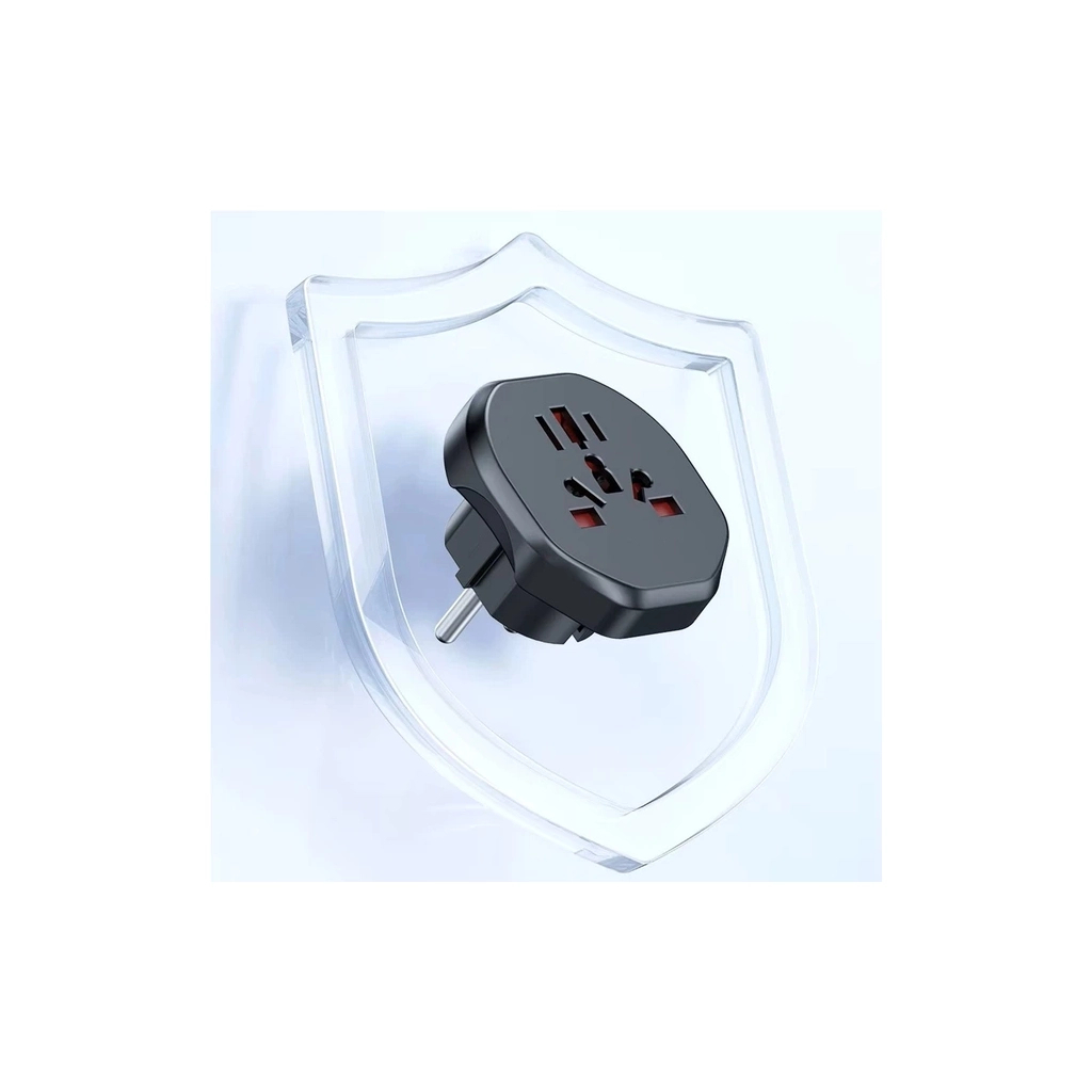 Перехідник EU to global universal adapter Essager (ECTZH-YCB01-Z) - фото 8 Перехідник EU to global universal adapter Essager (ECTZH-YCB01-Z) - фото 8