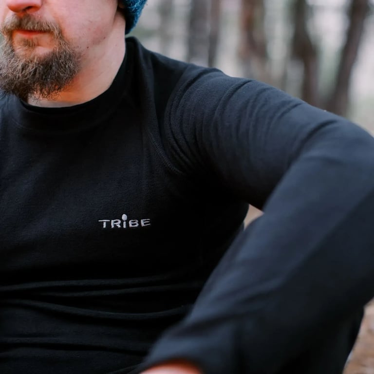 Комплект термобілизни Tribe Microfleece чорний 2XL (T-KA-0015-black-2XL) - фото 4