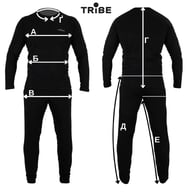 Комплект термобілизни Tribe Microfleece чорний 2XL (T-KA-0015-black-2XL) - фото 9