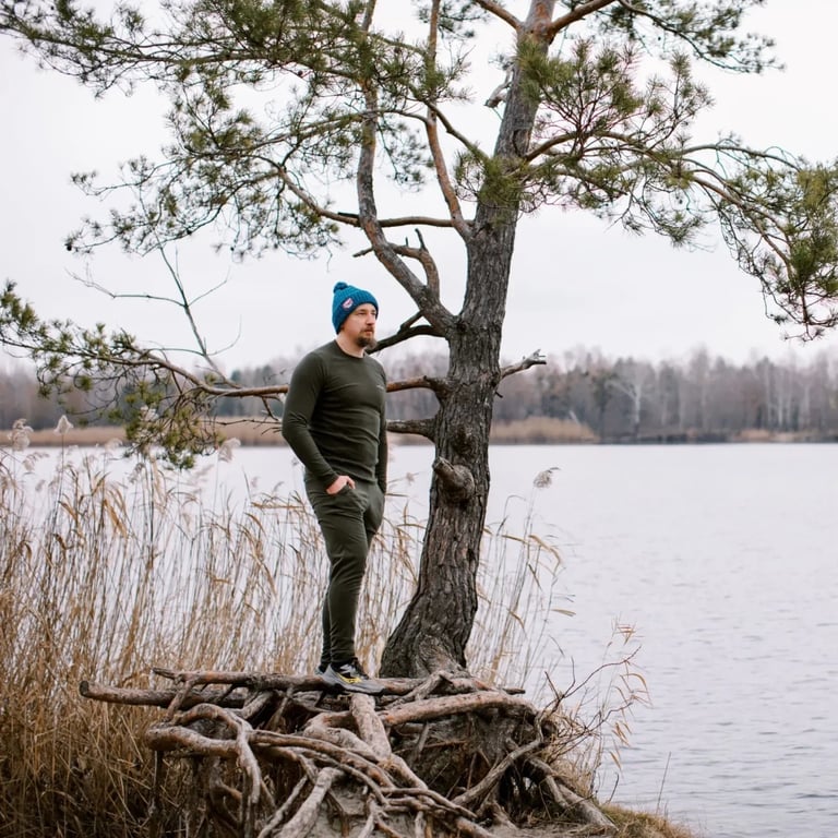 Комплект термобілизни Tribe Microfleece оливковий 3XL (T-KA-0015-olive-3XL) - фото 12