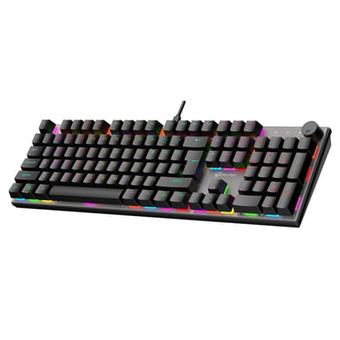 Клавіатура Meetion MK009 Pro Red Switch USB Type-C Black (MT-MK009Pro-W-RUA) - фото 1